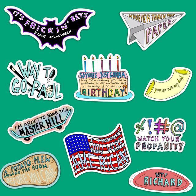Vine Sticker 10 Pack NEW