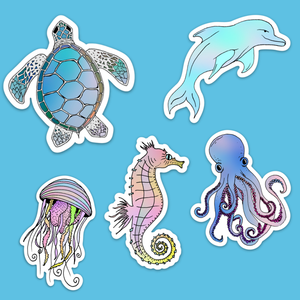 Under The Sea Sticker Pack