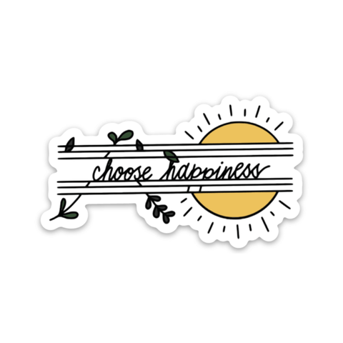 Choose Happiness Sticker