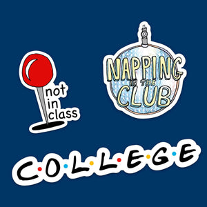 College Student Sticker Pack