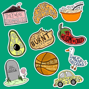 Vine Sticker 10 Pack Classic